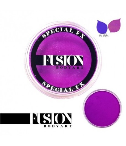 Аквагрим Fusion неоновый фиолетовый 32 гр фото 1