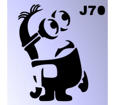 Трафарет j70 фото 1