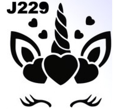 Трафарет j229 фото 1
