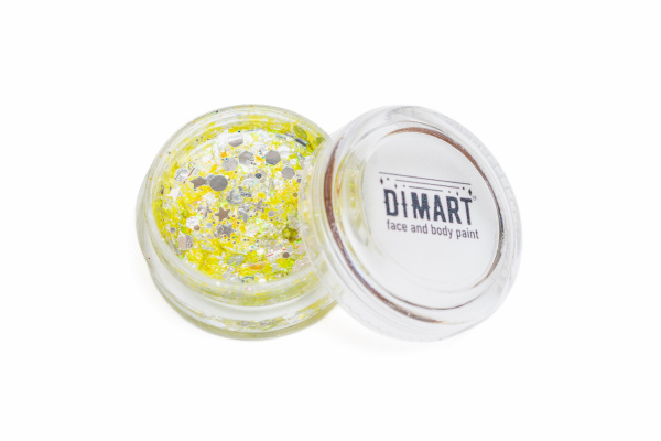 Крем-блёстки DIMART 10гр. "Солнечный зайчик" фото 1