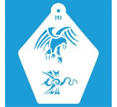 Трафарет для детского бодиарта "Сказка" фото 1