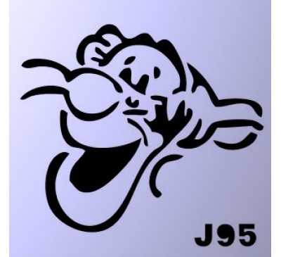 Трафарет j95 фото 1