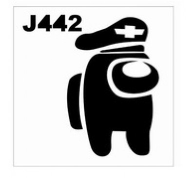 Трафарет j442 фото 1